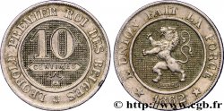 BELGIQUE 10 Centimes lion 1862