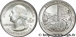 UNITED STATES OF AMERICA 1/4 Dollar Parc National du Grand Canyon - Arizona : vue Grand Canyon 2010 Denver