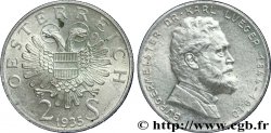 AUSTRIA 2 Schilling 25e anniversaire de la mort du Dr Karl Lueger, ancien maire de Vienne 1935