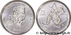 CANADA 25 Cents J.O. d’hiver paralympiques Vancouver 2010:  Elisabeth II / hockey sur luge (paraolympiques) 2009  MS