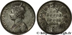 INDIA BRITÁNICA 1 Roupie Victoria buste de type A 1885 Bombay