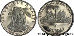 HAITI 10 Gourdes Proof le chef Joseph Nez Percé / emblème 1971