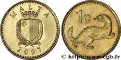 MALTE 1 Cent emblème / loutre 2007