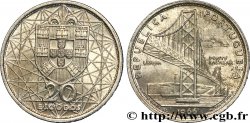 PORTUGAL 20 Escudos Pont Salazar de Lisbonne 1966