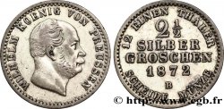DEUTSCHLAND - PREUßEN 2 1/2 Silbergroschen Royaume de Prusse Guillaume Ier 1872 Hanovre - B
