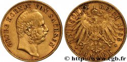 GERMANY - SAXONY 10 Mark or Georges, roi de Saxe 1903 Dresde