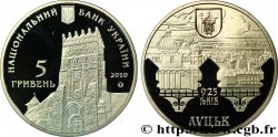 UKRAINE 5 Hryven Proof 925e anniversaire de la ville de Lutsk 2010