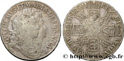 GRAN BRETAÑA - GUILLERMO Y MARIA Crown 1691  BC+