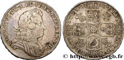 GRAN BRETAÑA - JORGE I 1/2 Crown 1715 Londres