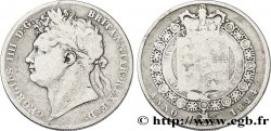 UNITED KINGDOM 1/2 Crown Georges IIII / emblème 1824 