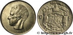 BELGIQUE 10 Francs roi Baudouin légende flamande 1969 Bruxelles