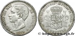 SPAGNA 5 Pesetas Alphonse XII 1875 Madrid