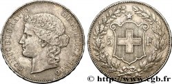 SWITZERLAND - HELVETIC CONFEDERATION 5 Francs Helvetia 1900 Berne