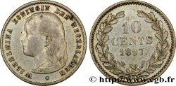 NETHERLANDS 10 Cents Wilhelmine 1897 Utrecht