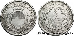 SWITZERLAND - CANTON OF FRIBOURG 5 Batzen - Canton de Fribourg 1811