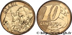BRASIL 10 Centavos Pierre Ier empereur du Brésil 2010