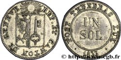 SWITZERLAND - REPUBLIC OF GENEVA 1 Sol 1833 