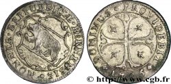 SCHWEIZ - KANTON BERN 1/2 Batzen ours 1755