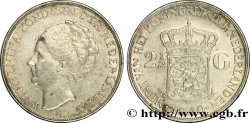 NETHERLANDS 2 1/2 Gulden Wilhelmina 1940 Utrecht