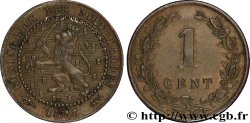 NETHERLANDS 1 Cent lion couronné 1896 Utrecht