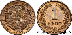 NETHERLANDS 1 Cent lion couronné 1899 Utrecht