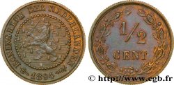 NETHERLANDS 1/2 Cent lion couronné 1894 Utrecht