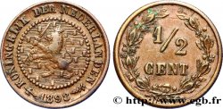 NETHERLANDS 1/2 Cent lion couronné 1898 Utrecht