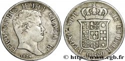 ITALIE - ROYAUME DES DEUX-SICILES 120 Grana Ferdinand II, roi de Naples et Sicile 1834 Naples