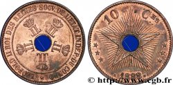 KONGO-FREISTAAT 10 Centimes 1888