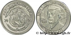 LIBERIA 10 Dollars BE armes / John F. Kennedy 2003