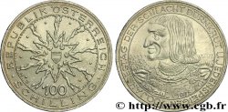 AUSTRIA 100 Schilling 700e anniversaire de la bataille de Dürnkrut 1978