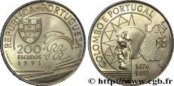 PORTUGAL 200 Escudos Christophe Colomb 1991
