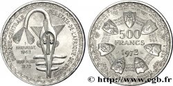 ÉTATS DE L AFRIQUE DE L OUEST (BCEAO) 500 Francs BCEAO 1972 Paris