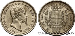 ITALY - KINGDOM OF SARDINIA 50 Centesimi Victor Emmanuel II 1860 Milan