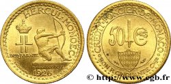 MONACO 50 Centimes émission du Crédit Foncier de Monaco 1926 Poissy