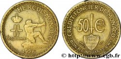MONACO 50 Centimes émission du Crédit Foncier de Monaco 1926 Poissy