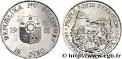 PHILIPPINEN 10 Piso 2e anniversaire de le Révolution des Philippines 1988