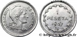 ESPAGNE - PAYS BASQUE 1 Peseta Gouvernement d’Euskadi 1937 Bruxelles