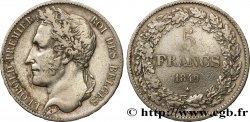 BÉLGICA 5 Francs Léopold Ier tranche A 1849