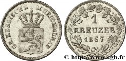 GERMANIA - ASSIA 1 Kreuzer Hesse-Darmstadt 1866 