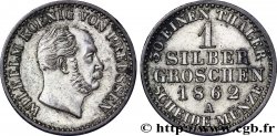 ALEMANIA - PRUSIA 1 Silbergroschen Royaume de Prusse Guillaume 1862 Berlin