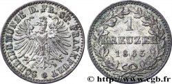GERMANY - FREE CITY OF FRANKFURT 1 Kreuzer 1863 Francfort
