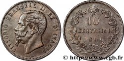 ITALIE 10 Centesimi Royaume d’Italie Victor Emmanuel II 1866 Strasbourg