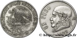 MÉXICO 1 Peso Jose Morelos y Pavon / aigle 1977 Mexico