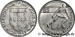 PORTUGAL 2 1/2 Escudos emblème / voilier 1982