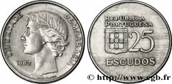 PORTUGAL 25 Escudos “liberté et démocratie” 1985  VZ