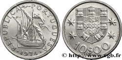 PORTUGAL 10 Escudos voilier 1974