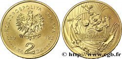 POLONIA 2 Zlote Euro 2012 de Football UEFA logo
2012 Varsovie