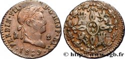 ESPAGNE 2 Maravedis Ferdinand VII 1829 Ségovie