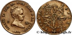 ESPAGNE 2 Maravedis Isabelle II 1858 Barcelone